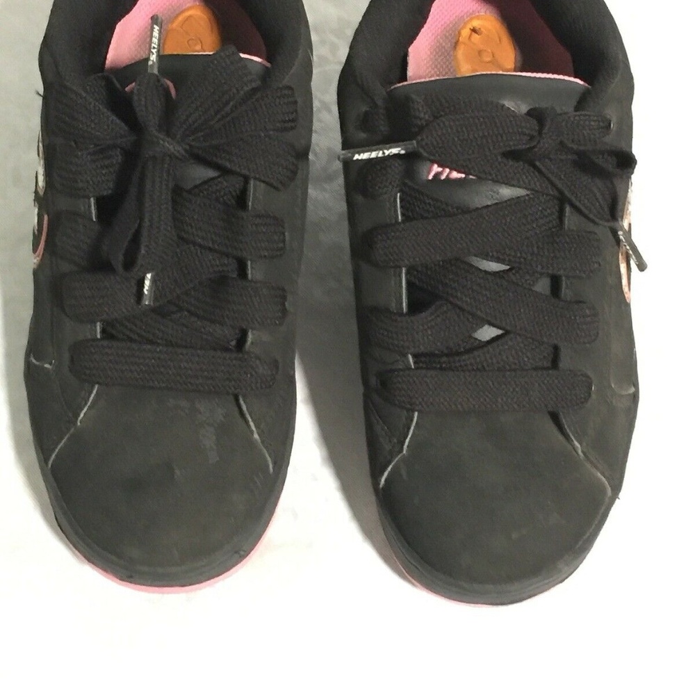 Heelys Girls Roller Shoes Black Hot Pink Women’s 7
